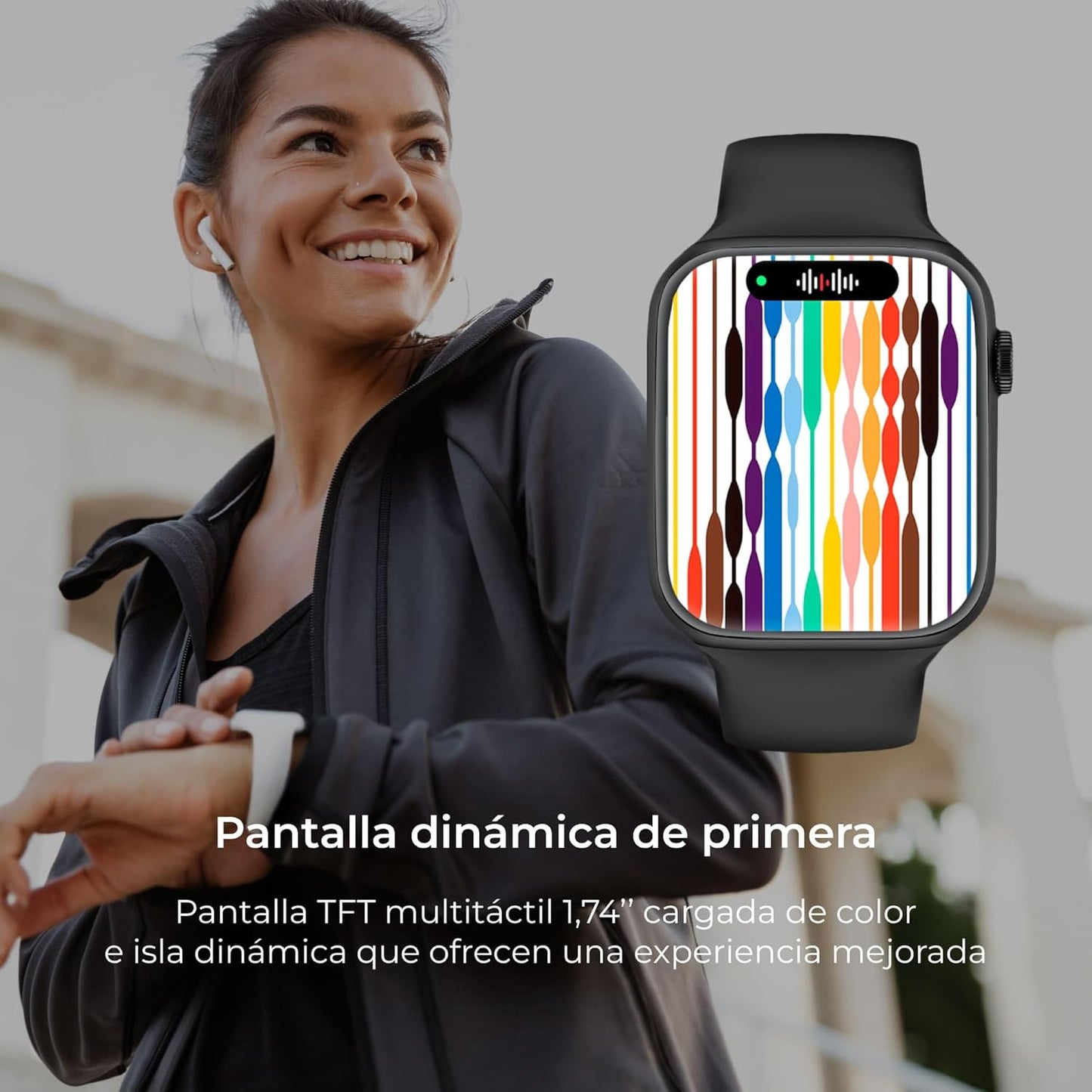 Montre Connectée KSIX Urban 4 Mini – Appels, Sport & Santé au Maroc