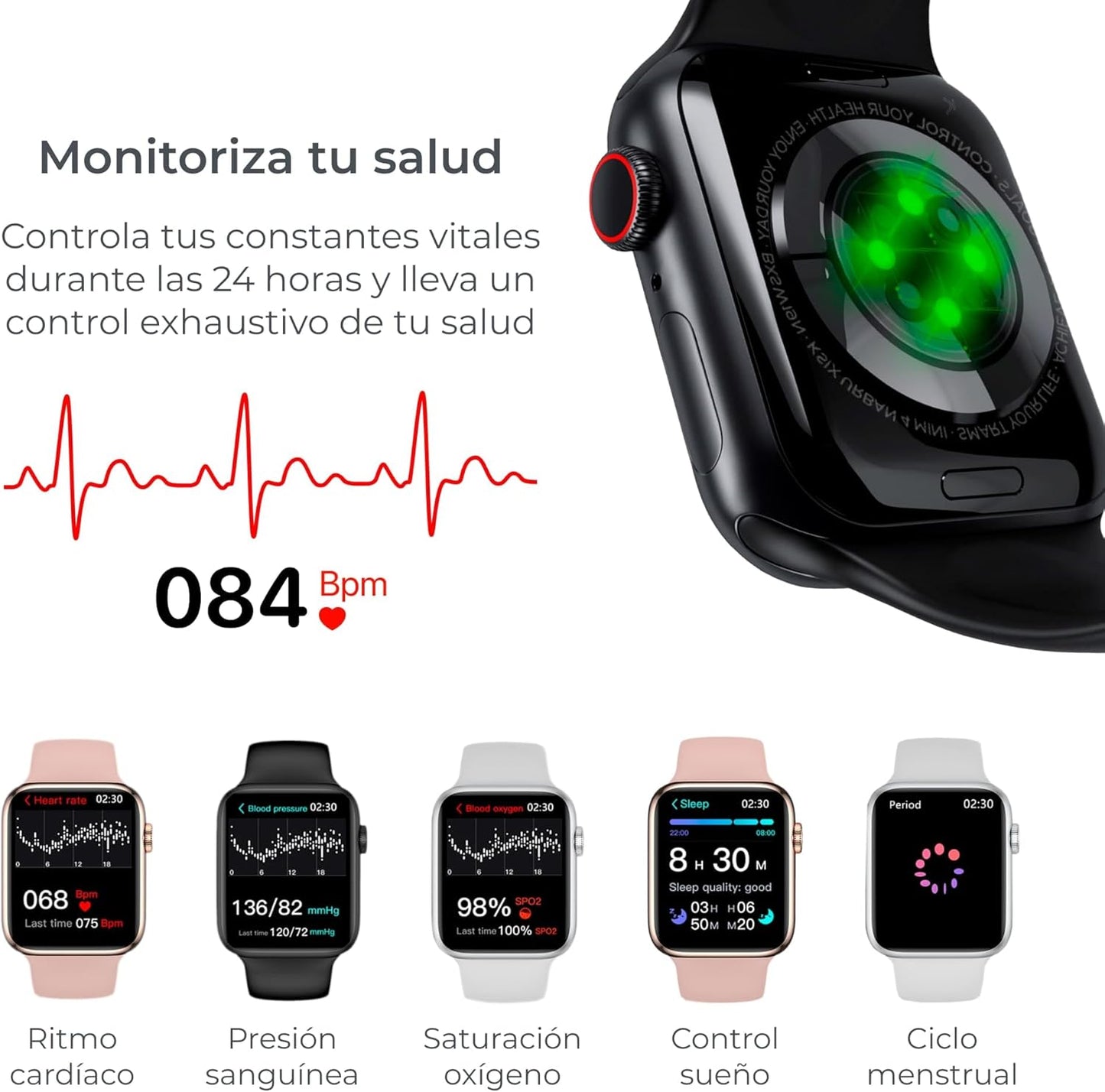 Montre Connectée KSIX Urban 4 Mini – Appels, Sport & Santé au Maroc